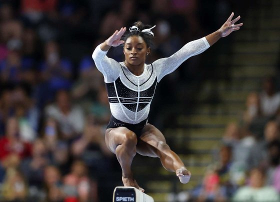 La gimnasta Simone Biles se había alejado de las competencias debido a problemas de salud mental que sufrió durante los Juegos Olímpicos