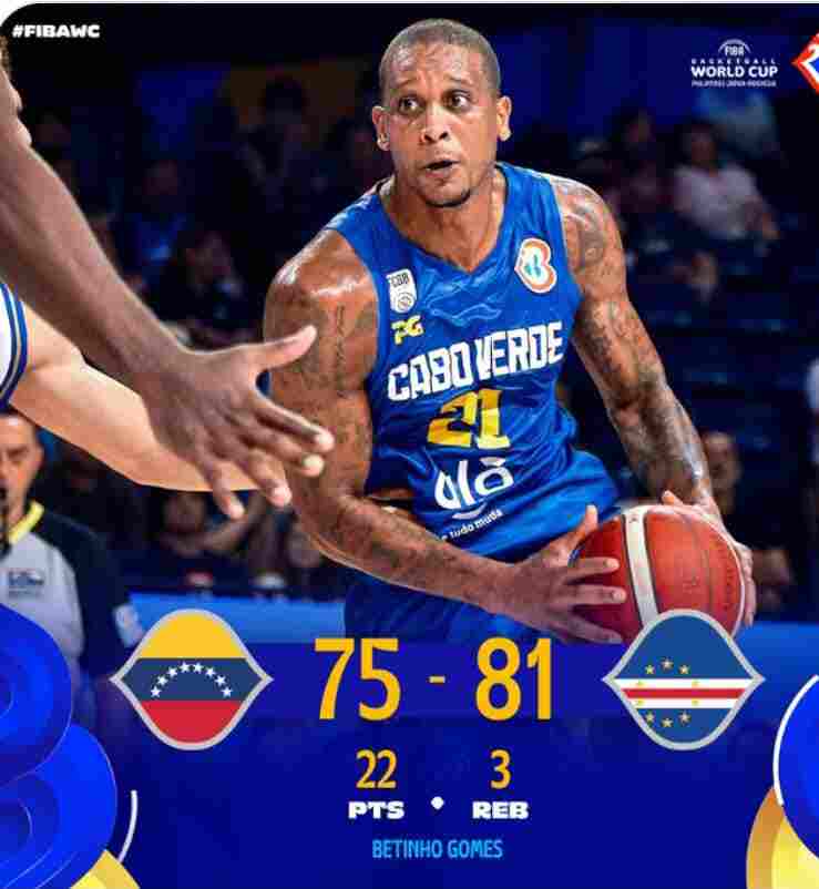 Venezuela sufrió este lunes una dolorosa remontada en el último cuarto ante Cabo Verde en el Mundial de Baloncesto y quedó al borde de la eliminación.