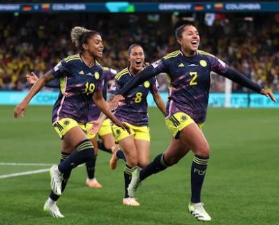 La jugadora Catalina Usme marcó el tanto por Colombia, que le dio el pase a los cuartos de final del Mundial femenino que se lleva a cabo en Oceanía