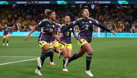 La jugadora Catalina Usme marcó el tanto por Colombia, que le dio el pase a los cuartos de final del Mundial femenino que se lleva a cabo en Oceanía