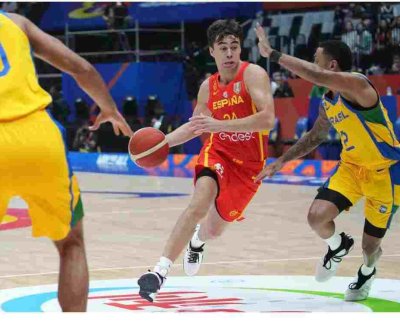 A pesar de lo parejo que fue el encuentro de inicio a final la selección Roja ganó con marcador de 68 por 60 ante Brasil para seguir siendo líder de su grupo.