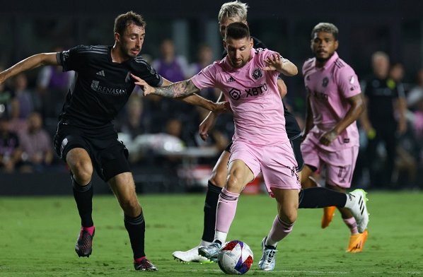 Inter Miami no pudo anotar en la segunda fecha, del torneo 2023-2024 de la MLS, en donde Lionel Messi busca su primer título