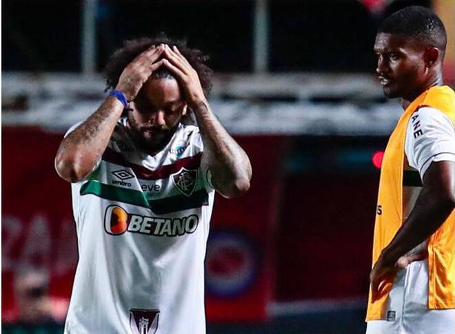 Marcelo recibió una sanción por parte de Conmebol luego del incidente ocasionado durante el partido de ida de los octavos de final de Copa Libertadores entre Fluminense y Argentinos Juniors