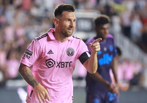 Lionel Messi fue parte esencial en la victoria en casa del Inter Miami 4 a 0 sobre Charlotte, en los cuartos de final de la League Cup