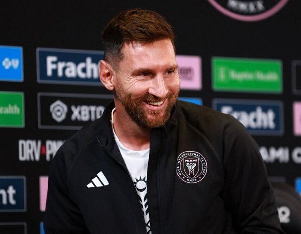 Lionel Messi ofreció su primera rueda de prensa tras su llegada al Inter Miami, en la que habló sobre la decisión de jugar en la MLS