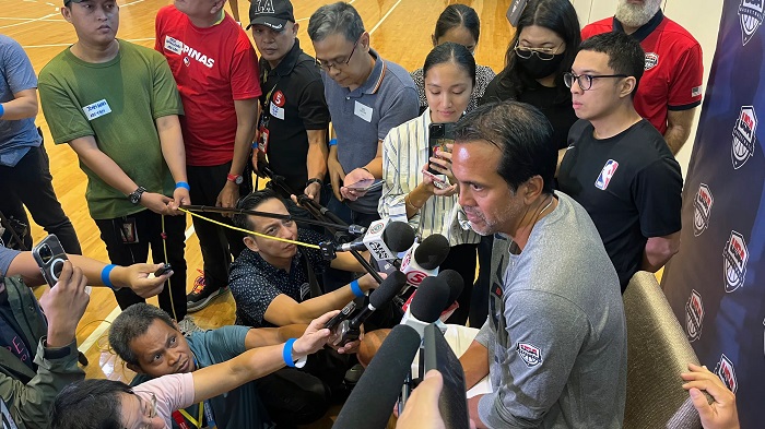 Erik Spoelstra estará como asistente de la selección de baloncesto de EE.UU que participa en el Mundial en donde los norteamericanos jugarán en Filipinas