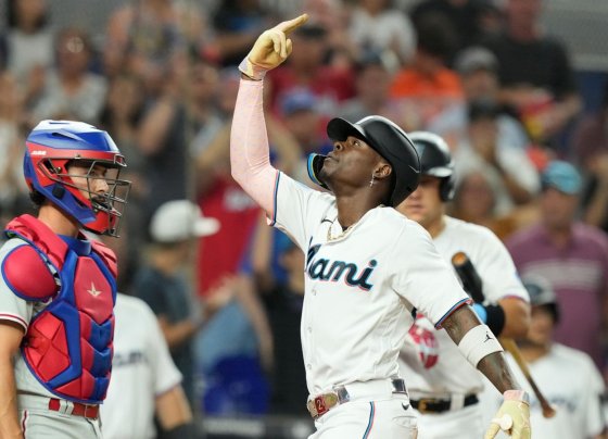 El infielder Jesús Sánchez conectó el imparable en la parte baja del 12vo inning para de esta manera Miami Marlins obtener el triunfo