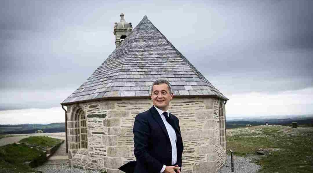 Gérald Darmanin protagonizó el inicio de la campaña política con un acto proselitista con miras al electorado de Le Pen.