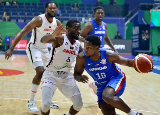República Dominicana doblegó 75 a 67 a Angola para de esta manera ser líder del Grupo A, del Mundial de Baloncesto que jugó sus desafíos en Manila