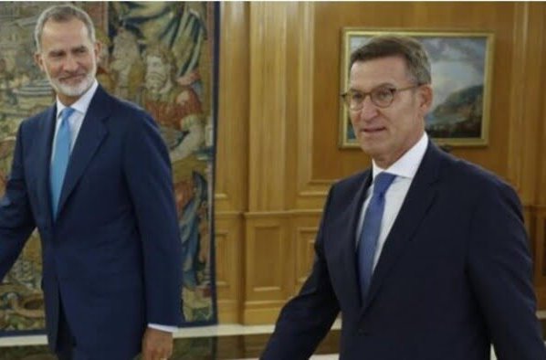 Feijóo es el líder del partido más votado en las elecciones generales del pasado 23 de julio con 137 escaños de los 350 que conforman en Congreso.