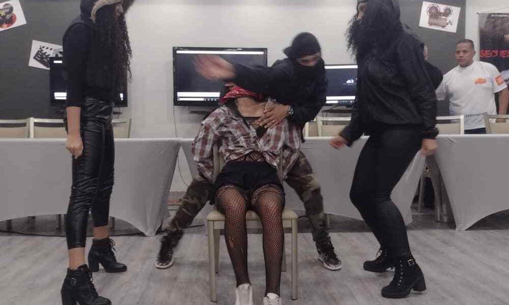 El tráiler de la película "Secuestrada" basada en hechos reales de la ciudad del Chimbote Perú se presentó a los periodistas e invitados especiales