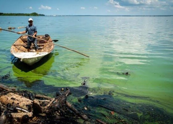 Las fugas de petróleo de kilómetros de oleoductos que se extienden por las profundidades del lago de Maracaibo constituyen un problema medioambiental y de salud pública.