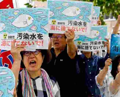 La población local teme que la liberación de agua radiactiva tratada de la central de Fukushima les cause nuevos daños.
