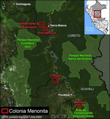 todas las colonias menonitas son investigadas por la Fiscalía Especializada en Materia Ambiental, por delitos contra los bosques o formaciones boscosas y por haber realizado actividades de cambio de uso de suelo sin autorización.