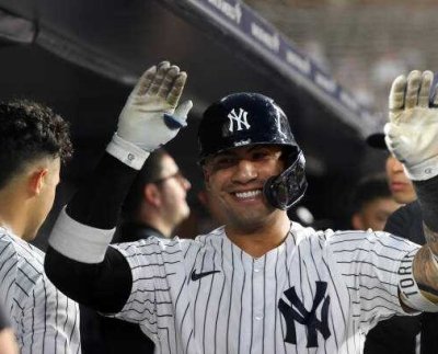 Gleyber Torres elevó su cosecha anual a 64 y se mantiene como el líder impulsor del equipo por encima de Aaron Judge (58) y Anthony Volpe (58).