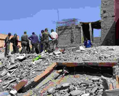 Al menos 2.012 personas han muerto y otras 2.059 han resultado heridas a causa de un terremoto de magnitud 7 en la escala Richter registrado en la provincia de Al Hauz