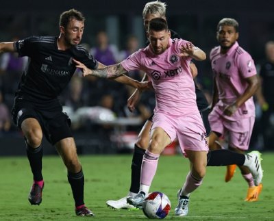Lionel Messi aunque no anotó goles hizo un par de asistencia en la victoria del Inter Miami 3 a 0 sobre Los Ángeles Football Club