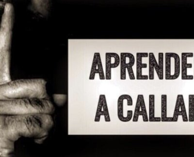 Importante que conozcamos que hay intención de manipularnos y saber cómo defenderse pero aprender a callar es más reciente.