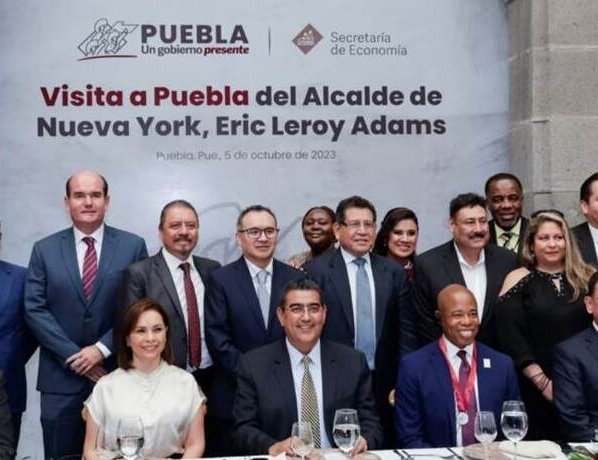 El alcalde de Nueva York Eric Adams estuvo en México como parte de su gira por Latinoamérica destinada a desalentar la migración donde dice que "ya no hay más espacio".