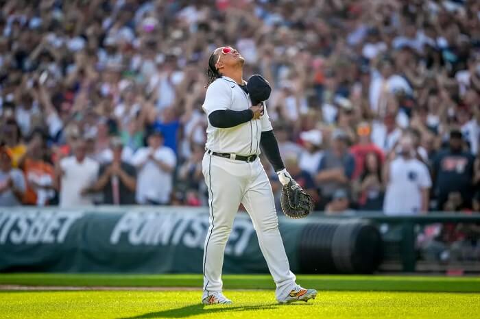 Miguel Cabrera disputó este domingo su último compromiso como pelotero profesional tras 20 años de carrera en las Grandes Ligas llena de éxitos