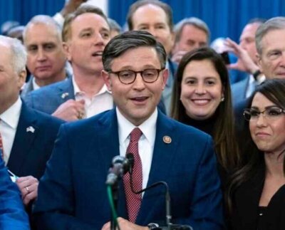 Mike Johnson se hizo por fin con el cargo de presidente de la Cámara de Representantes, al obtener la mayoría de votos necesarios