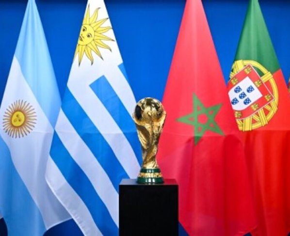 Este jueves la FIFA indicó que Argentina, Paraguay y Uruguay conjuntamente con España, Marrueco y Portugal albergarán el Mundial 2030
