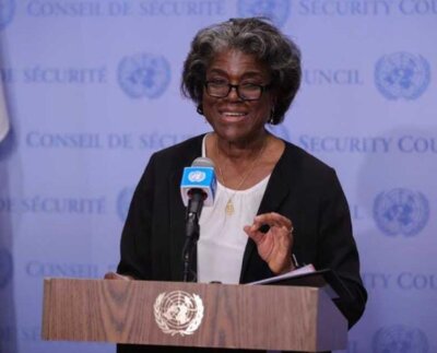 La embajadora de Estados Unidos ante las Naciones Unidas dijo: Dos palabras clave faltan en esta resolución: la primera es Hamás.