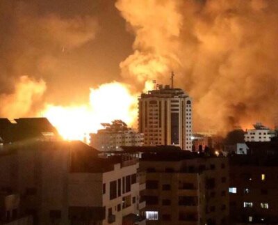 un fallo en el lanzamiento ocasionó una tragedia local: el proyectil cayó sobre el hospital al-Ahli, ubicado en Gaza