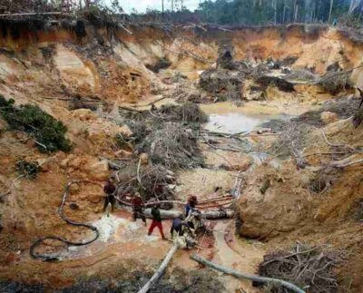 Las recientes sanciones suspendidas por seis meses por el gobierno norteamericano permitirá que continúe el saqueo de esa zona.