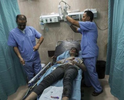 Autoridades de Gaza mencionaron que al menos 2.450 personas han fallecido y una cuarta parte de esta cifra son niños.