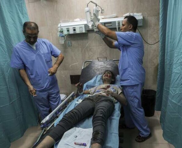 Autoridades de Gaza mencionaron que al menos 2.450 personas han fallecido y una cuarta parte de esta cifra son niños.