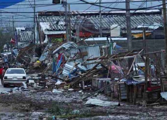 Las previsiones fallaron y lo que iba ser una tormenta tropical acabó siendo un huracán de la máxima intensidad, con vientos de hasta 270 km/h