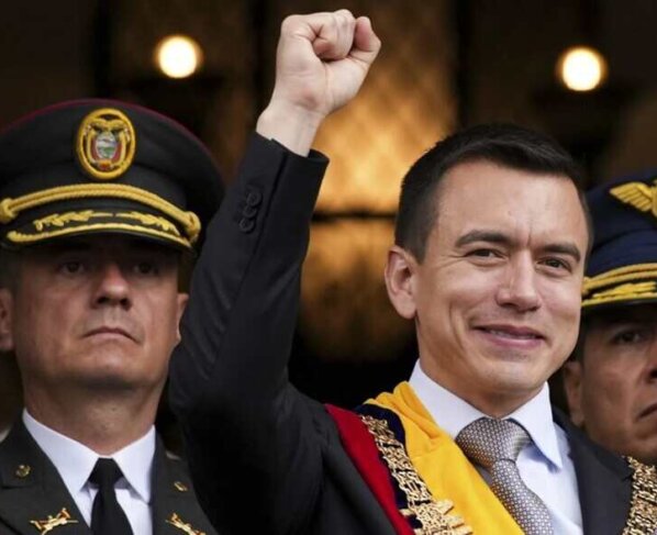 El mandato de Noboa se extenderá sólo hasta mayo de 2025, que es lo que queda del mandato del expresidente Guillermo Lasso.