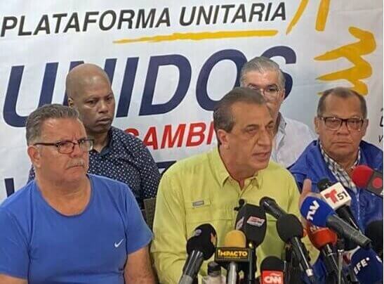 El dirigente Biagio Pilieri, en representación de la Plataforma Unitaria Democrática de Venezuela, aseguró el absoluto respaldo a la candidata unitaria de todos los factores democráticos, María Corina Machado.