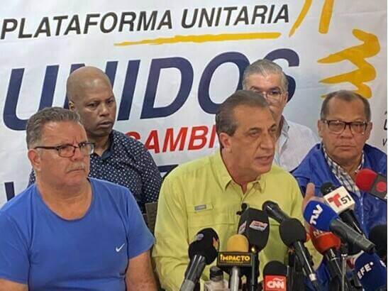 El dirigente Biagio Pilieri, en representación de la Plataforma Unitaria Democrática de Venezuela, aseguró el absoluto respaldo a la candidata unitaria de todos los factores democráticos, María Corina Machado.