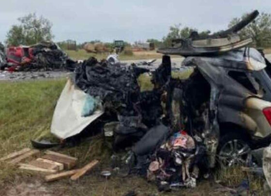 Ocho personas murieron cuando la Policía perseguía a un conductor, sospechoso de contrabandear a migrantes, quien chocó con un vehículo que circulaba en dirección contraria en una autopista del sur de Texas.