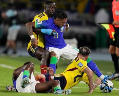 La Selección de Colombia venció 2 goles por 1 y Luis Díaz se convirtió en el primer colombiano en marcarle un doblete a Brasil.