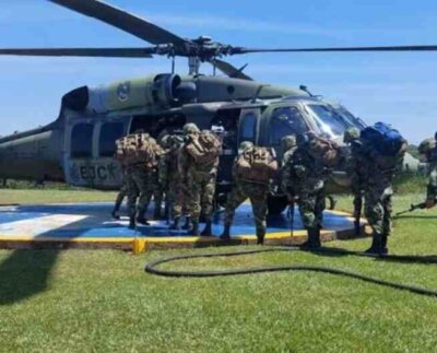 300 uniformados asignados a la búsqueda del padre del famoso futbolista Luis Díaz, quien fue secuestrado el pasado 31 de octubre por el Ejército de Liberación Nacional.