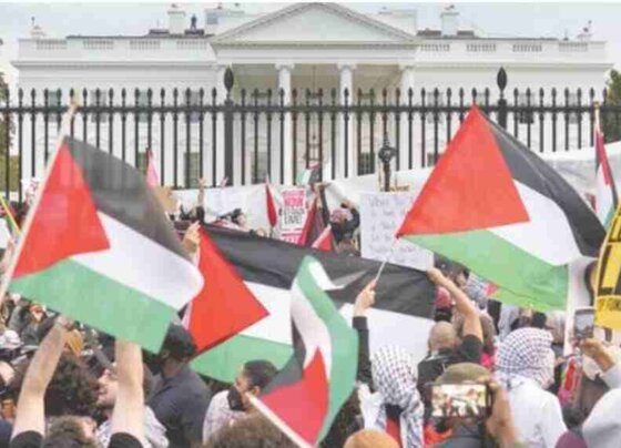 Los líderes árabes presionaron públicamente al secretario de Estado estadounidense, Anthony Blinken, para que garantice un alto el fuego inmediato en Gaza