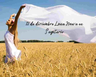 El contexto de esta Luna nueva en Sagitario, mas próxima a Marte que al Sol, marca el inicio de una ruta de vida y proyección de crecimiento.