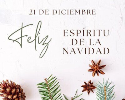 Un día perfecto para sentarnos y agradecer del año vivido, de las experiencias acumuladas y la proyección para el nuevo año.