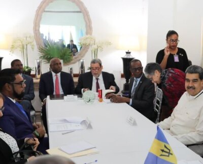 Congelar por tres meses Caso Guyana acordaron mandatarios de Venezuela y Guyana, quienes volverán a reunirse de nuevo en Brasil.