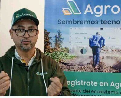 Agroo es una plataforma digital que conecta a los actores del sector agroproductivo venezolano. Funciona como un puente que elimina intermediarios innecesarios, creando un agro más sostenible, transparente y eficiente”.