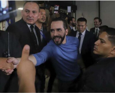 Nayib Bukele va camino a la reelección, pese a las acusaciones que viola la Constitución y que busca perpetuar su proyecto autoritario.