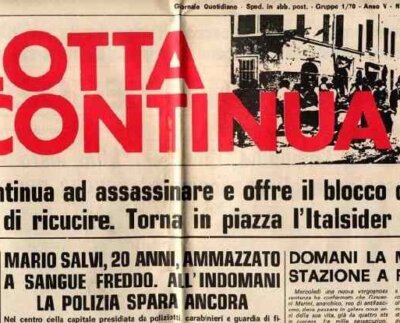 Antonio Negri, el histórico líder y fundador de Poder Obrero y Autonomía Obrera, considerado el ideólogo de la lucha armada en Italia.