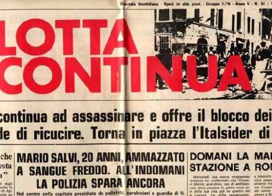 Antonio Negri, el histórico líder y fundador de Poder Obrero y Autonomía Obrera, considerado el ideólogo de la lucha armada en Italia.