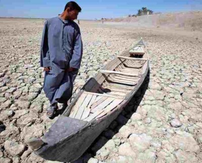 El río Éufrates se está secando, uno de los ríos más antiguos del mundo. Mucha de la historia de la humanidad se ha desarrollado allí.