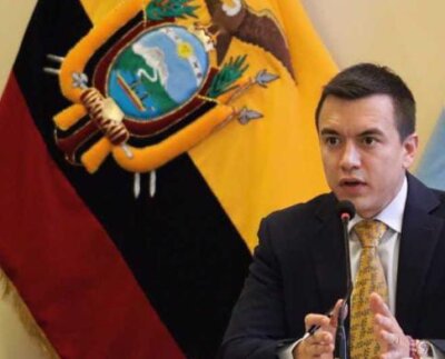 Presidente de Ecuador decretó estado de excepción. Daniel Noboa firmó el decreto ante la situación de inseguridad que vive el país.