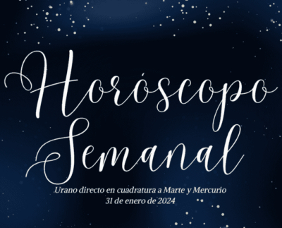 Horóscopo Urano directo en cuadratura a Marte y Mercurio