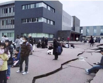 Asciende cifra de muertos por terremoto en Japón.48 muertos, mientras continúan las labores de rescate y la búsqueda de personas atrapadas bajo los escombros de construcciones que se derrumbaron.